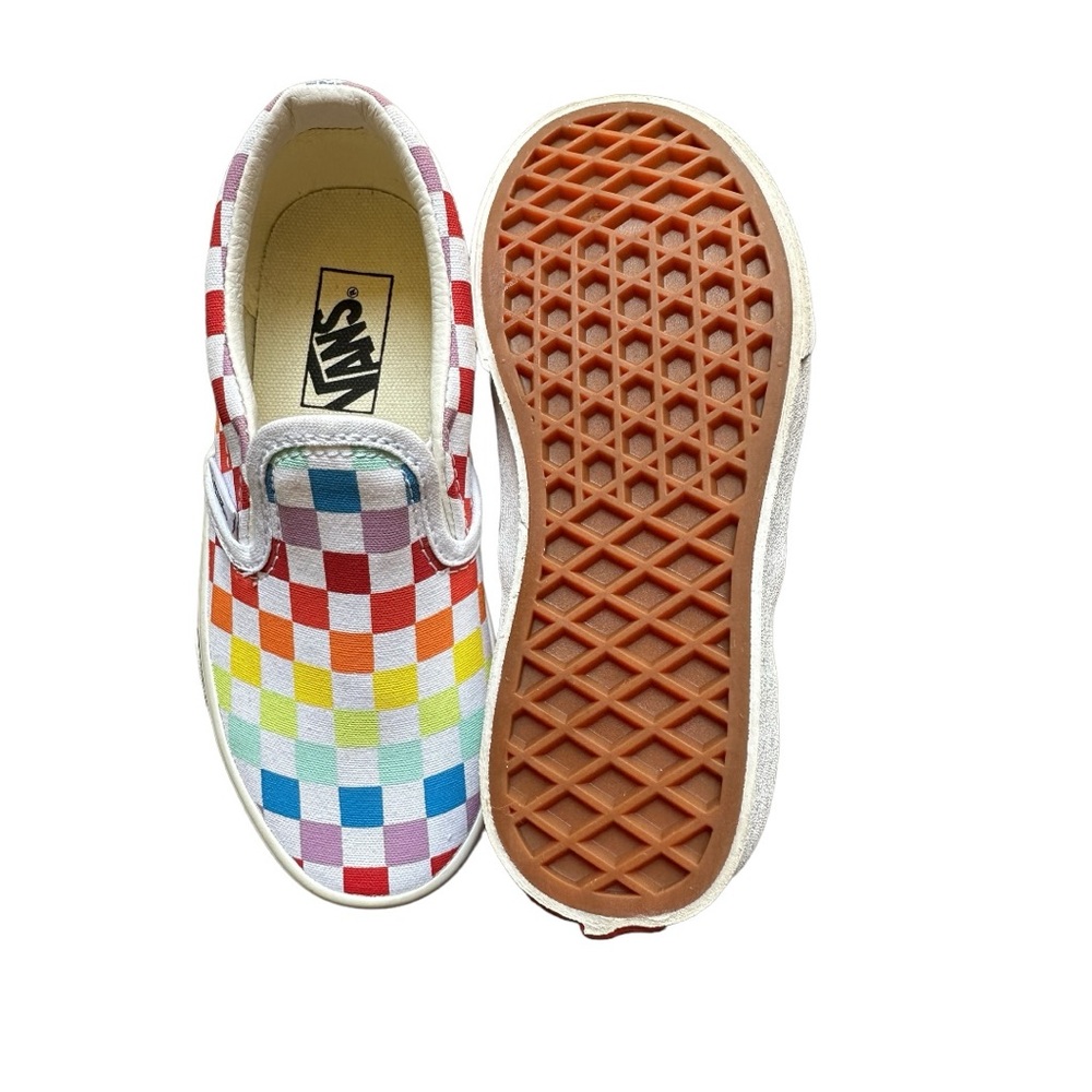 Kids Classic Slip-On Checkerboard Shoe
